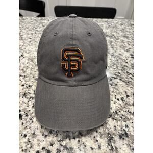 47 Brand MLB San Francisco Giants Logo Cap Adult Adjustable Gray Hat